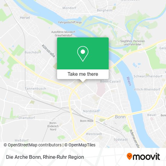 Die Arche Bonn map