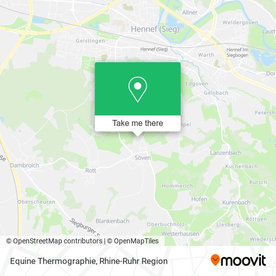 Equine Thermographie map