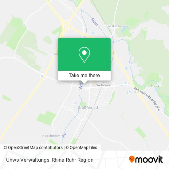 Uhws Verwaltungs map