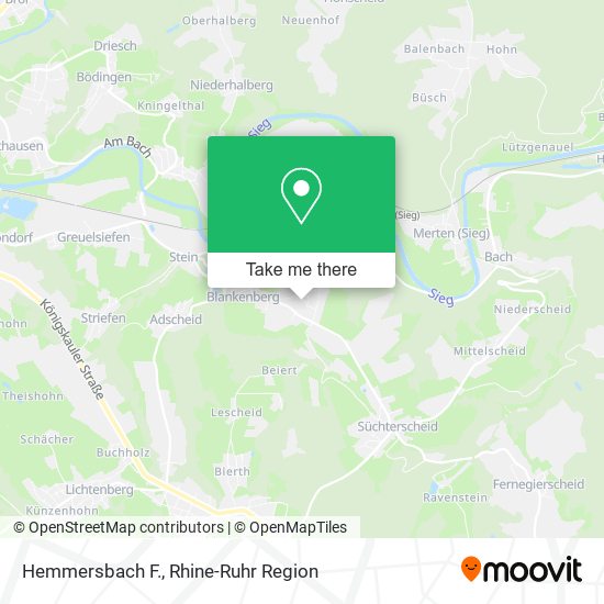 Hemmersbach F. map