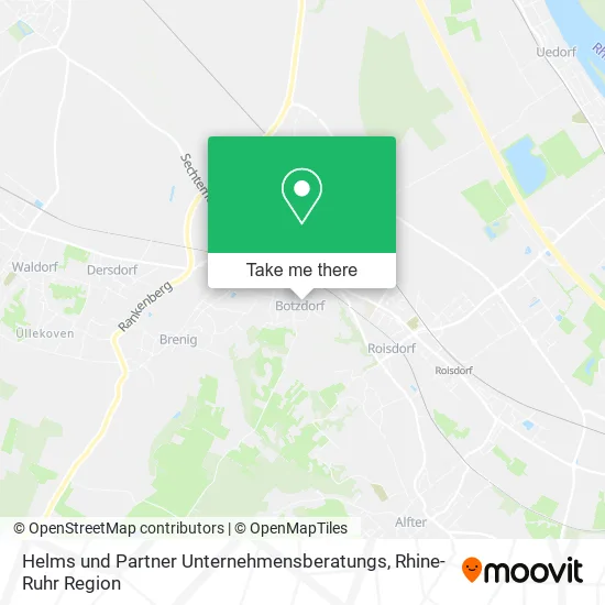 Карта Helms und Partner Unternehmensberatungs