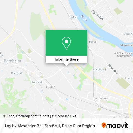 Lay by Alexander-Bell-Straße 4 map
