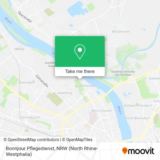 Bonnjour Pflegedienst map