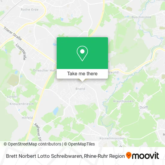 Карта Brett Norbert Lotto Schreibwaren