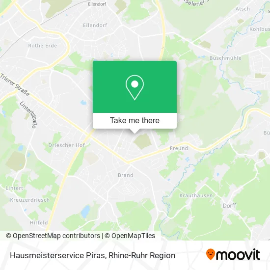 Карта Hausmeisterservice Piras