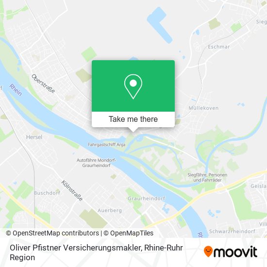 Oliver Pfistner Versicherungsmakler map