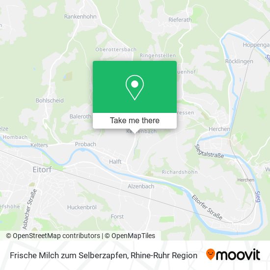 Frische Milch zum Selberzapfen map