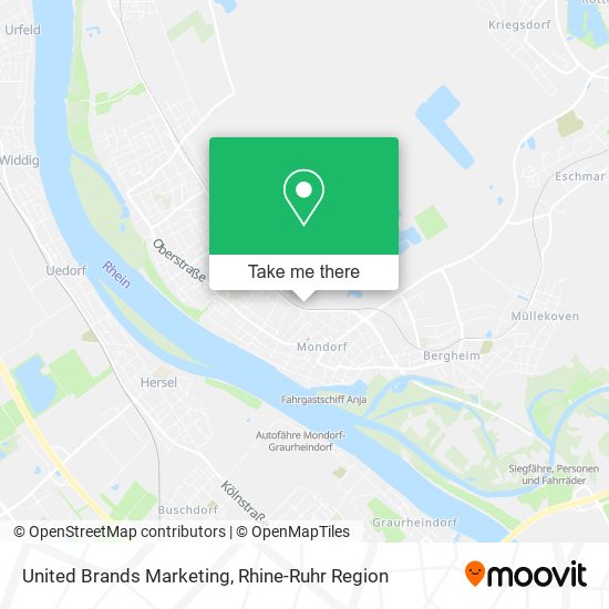 United Brands Marketing map