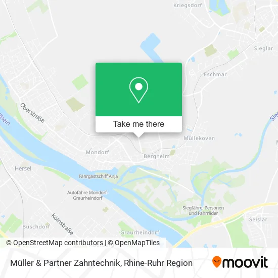 Карта Müller & Partner Zahntechnik