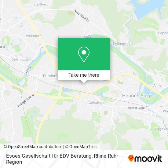 Esoes Gesellschaft für EDV Beratung map