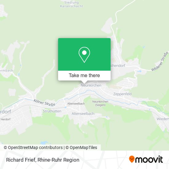 Richard Frief map