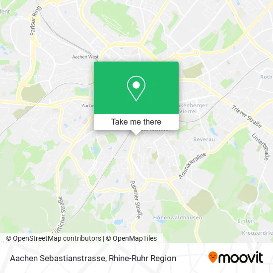 Карта Aachen Sebastianstrasse