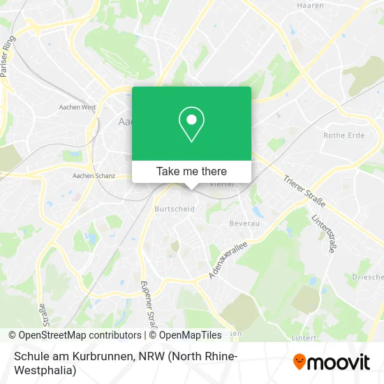 Карта Schule am Kurbrunnen