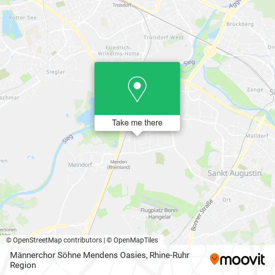 Карта Männerchor Söhne Mendens Oasies