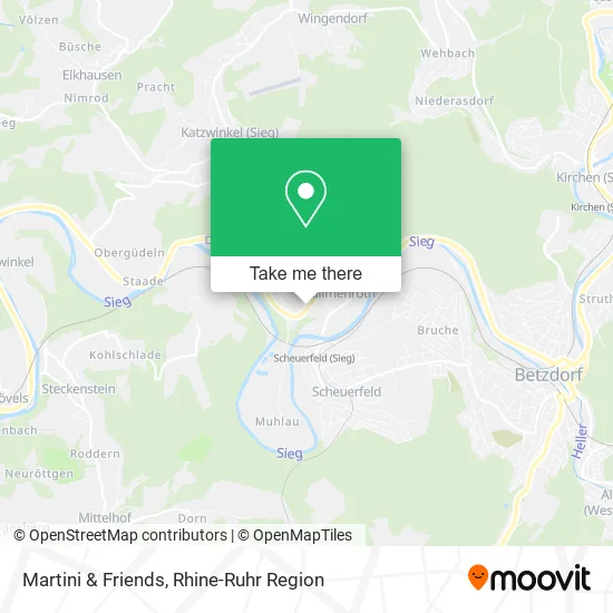 Карта Martini & Friends