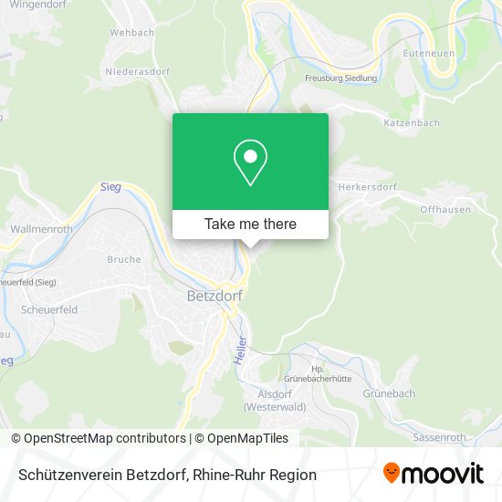 Schützenverein Betzdorf map