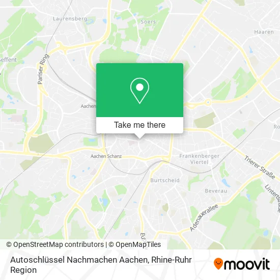 Карта Autoschlüssel Nachmachen Aachen