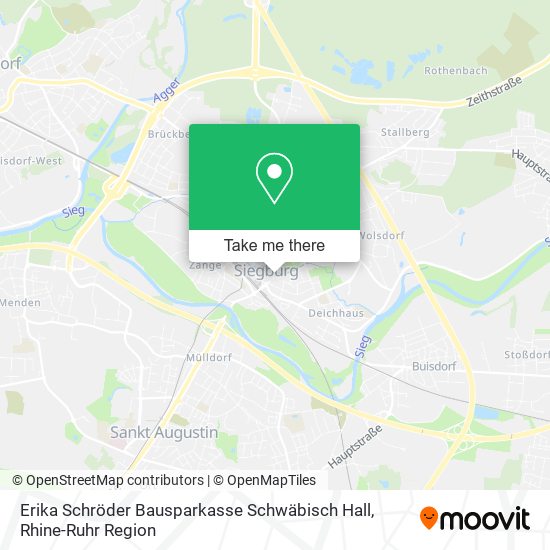 Erika Schröder Bausparkasse Schwäbisch Hall map