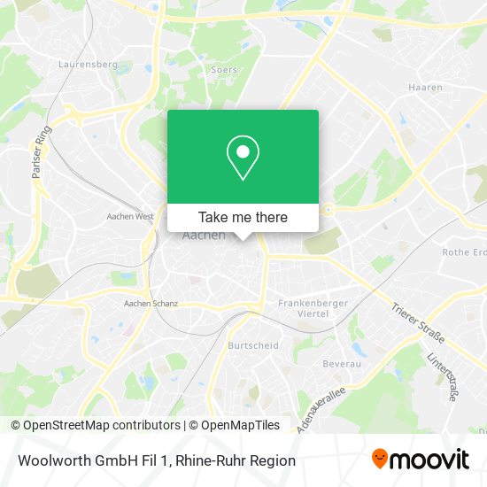 Woolworth GmbH Fil 1 map