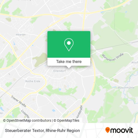 Steuerberater Textor map