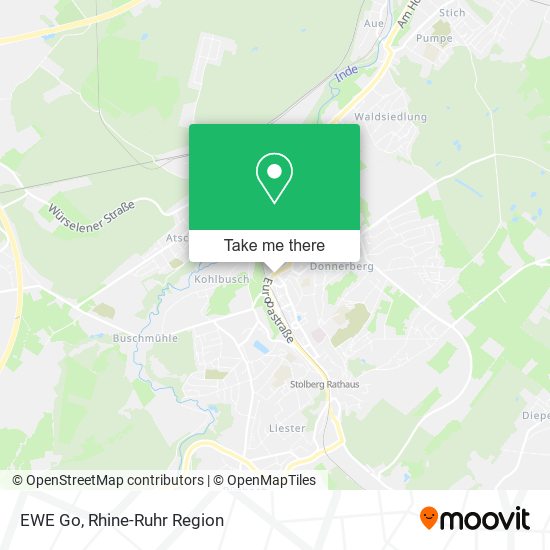 EWE Go map