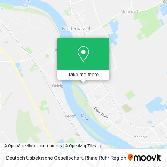 Deutsch Usbekische Gesellschaft map