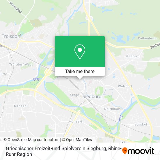 Griechischer Freizeit-und Spielverein Siegburg map