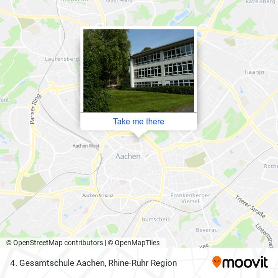 4. Gesamtschule Aachen map