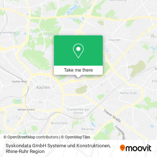 Карта Syskondata GmbH Systeme und Konstruktionen