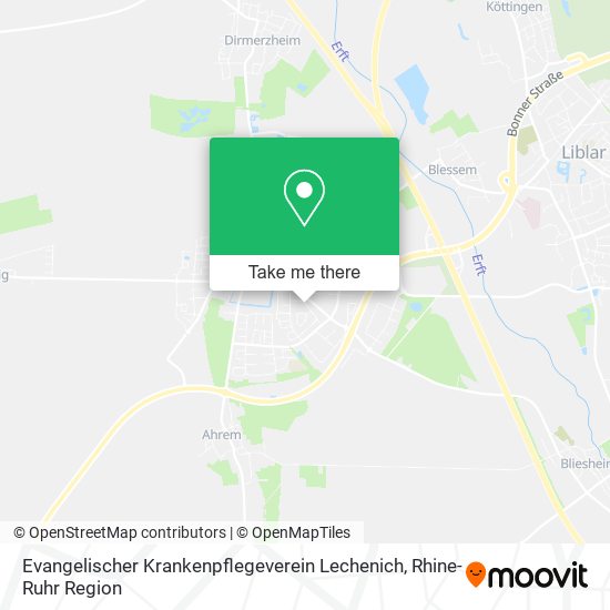 Evangelischer Krankenpflegeverein Lechenich map