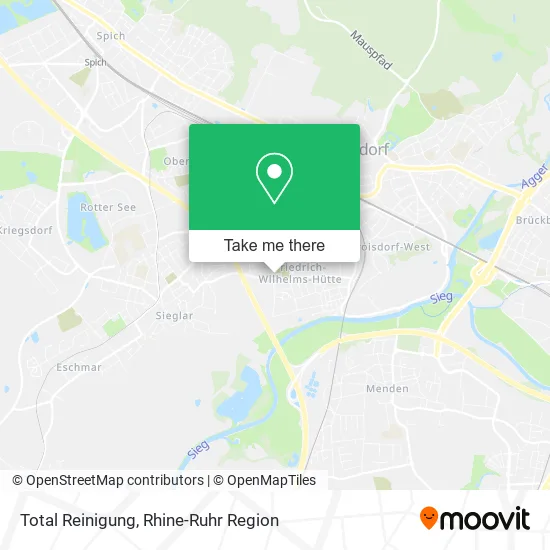 Карта Total Reinigung