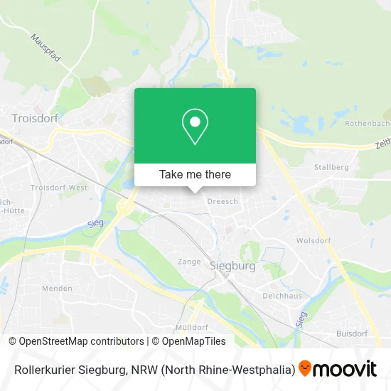 Rollerkurier Siegburg map