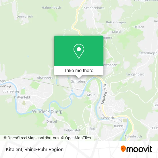 Карта Kitalent