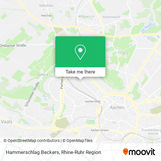 Карта Hammerschlag Beckers