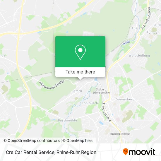 Crs Car Rental Service map