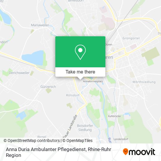 Anna Duria Ambulanter Pflegedienst map