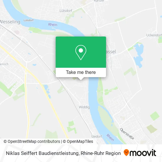 Карта Niklas Seiffert Baudienstleistung