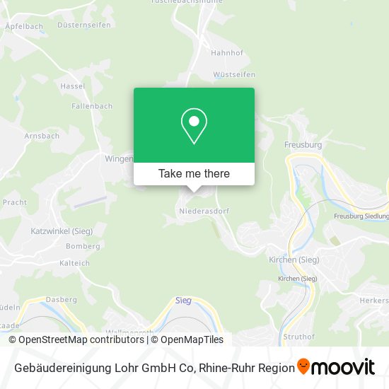 Gebäudereinigung Lohr GmbH Co map