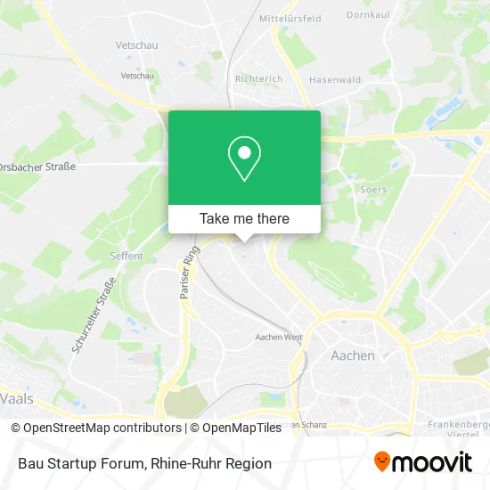 Карта Bau Startup Forum