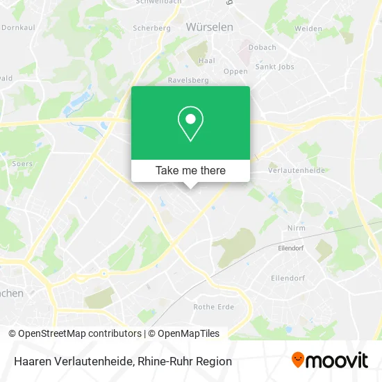 Карта Haaren Verlautenheide