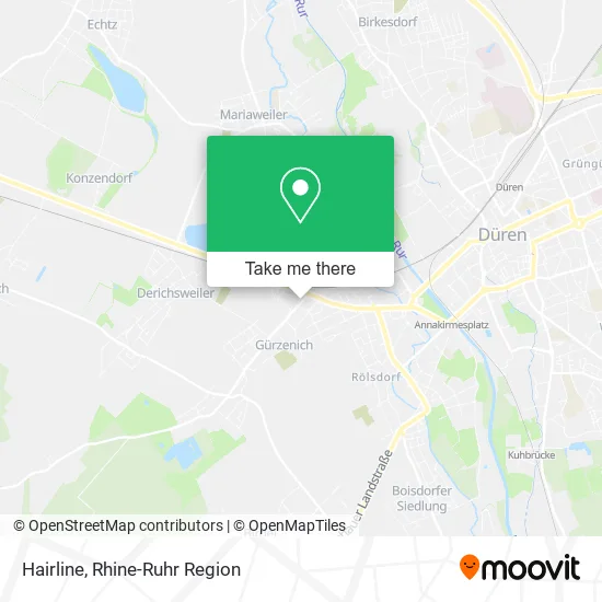 Hairline map