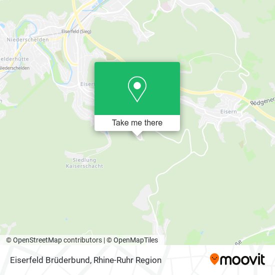 Eiserfeld Brüderbund map