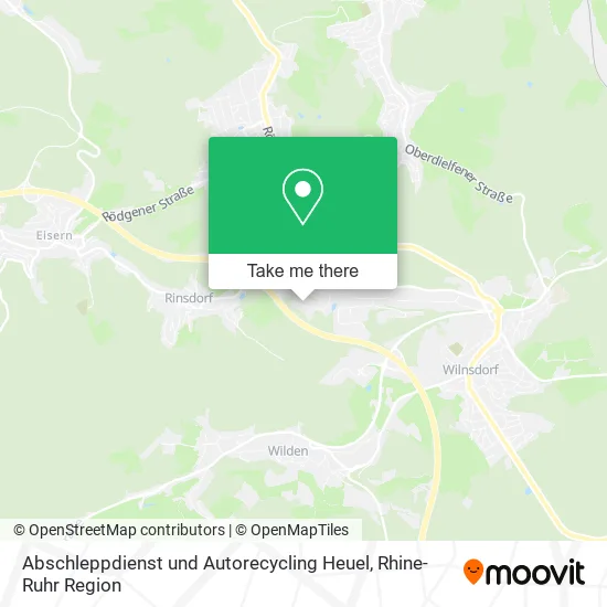 Abschleppdienst und Autorecycling Heuel map