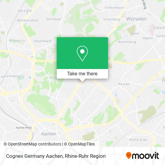 Карта Cognex Germany Aachen
