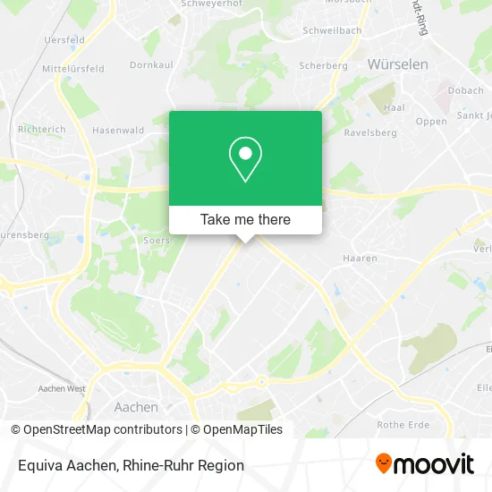 Карта Equiva Aachen