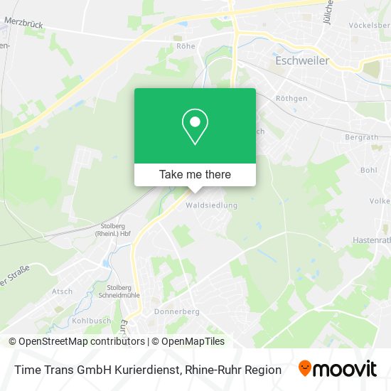 Time Trans GmbH Kurierdienst map