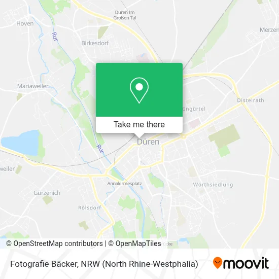 Fotografie Bäcker map