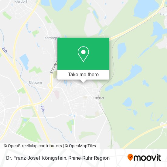Dr. Franz-Josef Königstein map