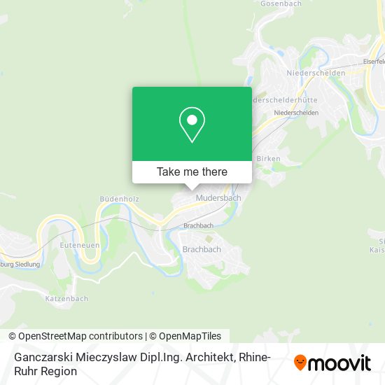 Ganczarski Mieczyslaw Dipl.Ing. Architekt map
