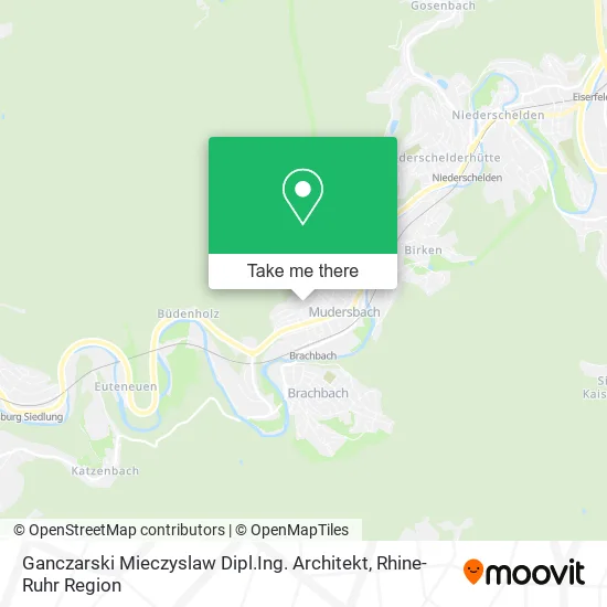 Карта Ganczarski Mieczyslaw Dipl.Ing. Architekt